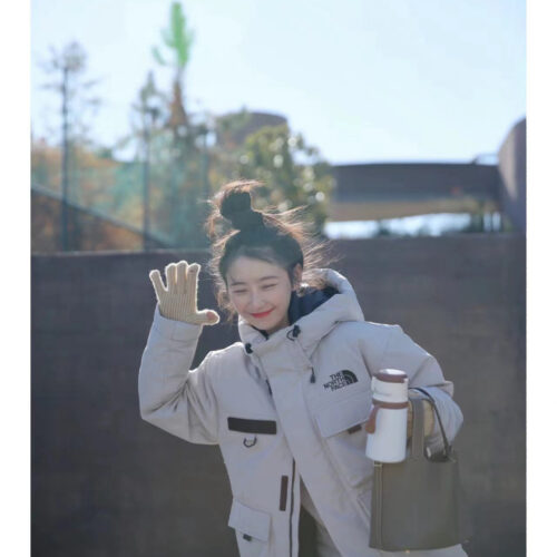 The North Face Men's Women's Hooded Parka Jacket Coat - Image 4