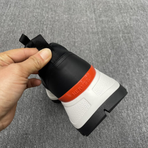 Hermes Men's Black Athletic Shoes - Image 4