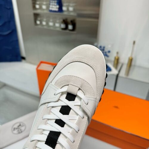 Hermes Men’s Sneakers Shoes - Image 3