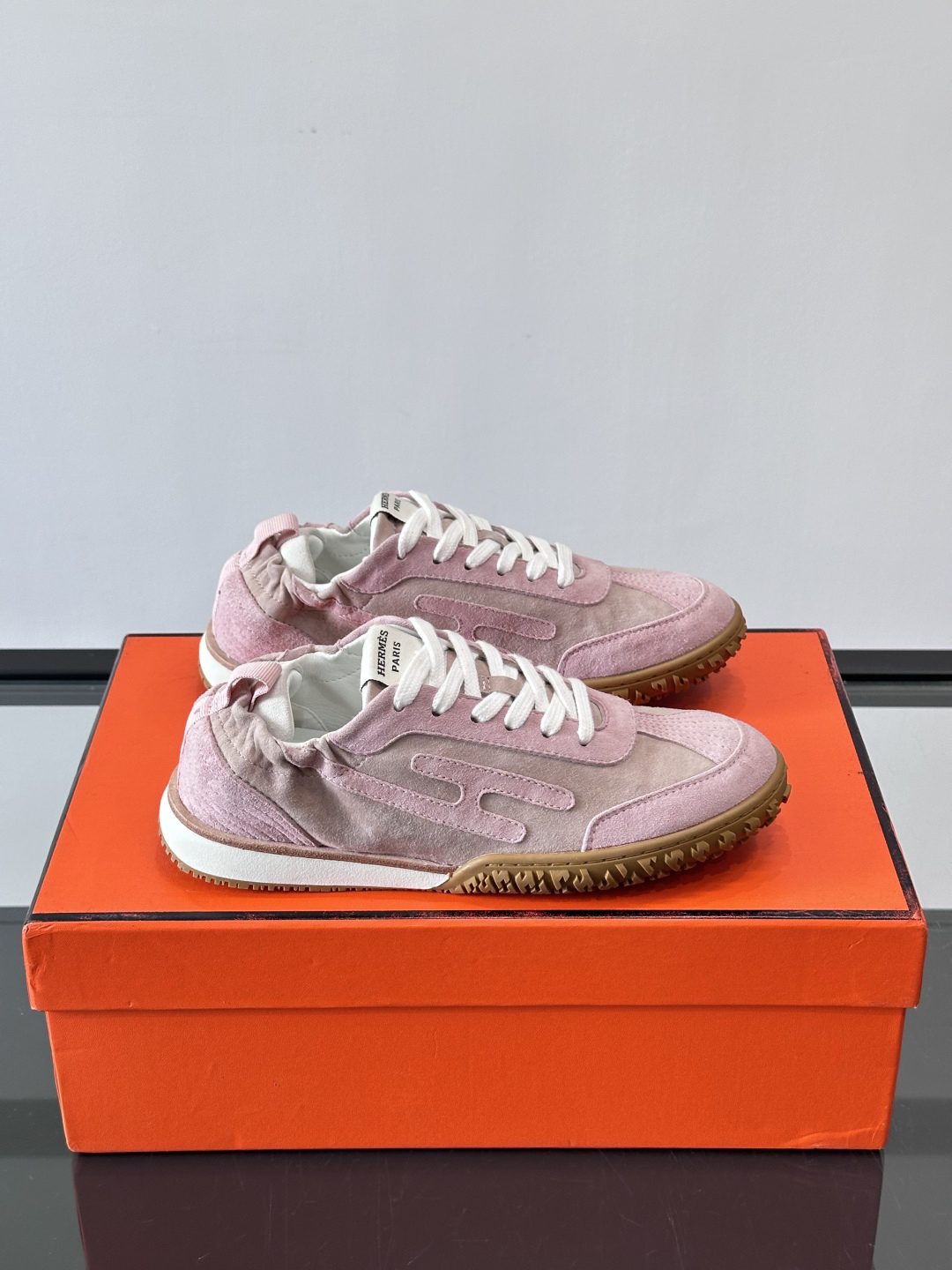 17 Hermes Jet Sneakers for Light Gray/Non-Pink Women’s Shoes - Image 1