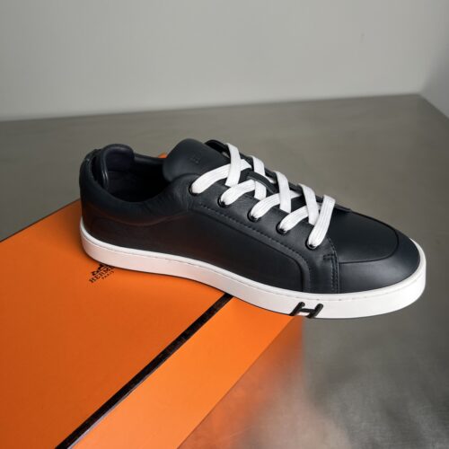 Hermes Kiddy Men's Black Casual Shoes - Image 3