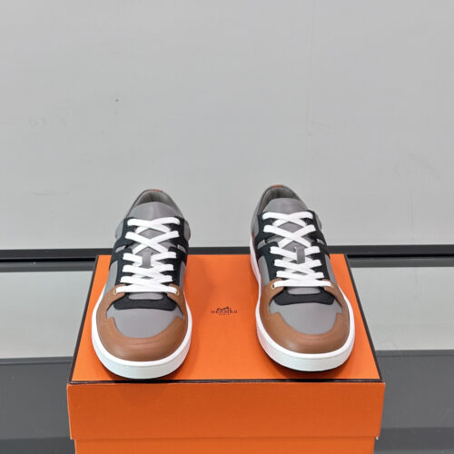 Hermes Join Light Gray Men's Casual Shoes - Image 3