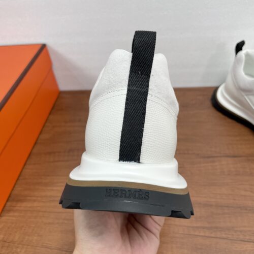 Hermes Le Sneakers White Men’s Shoes - Image 5