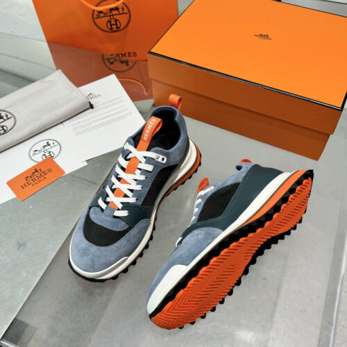 Hermes  Men's Sneakers Shoes - Image 9