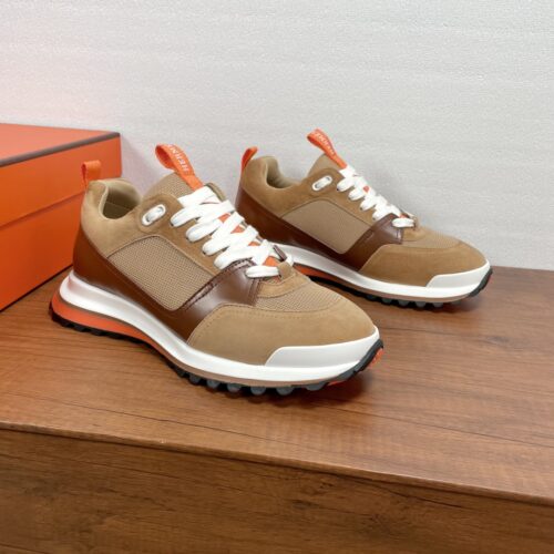 Hermes Le Sneakers Brown Men’s Shoes - Image 8