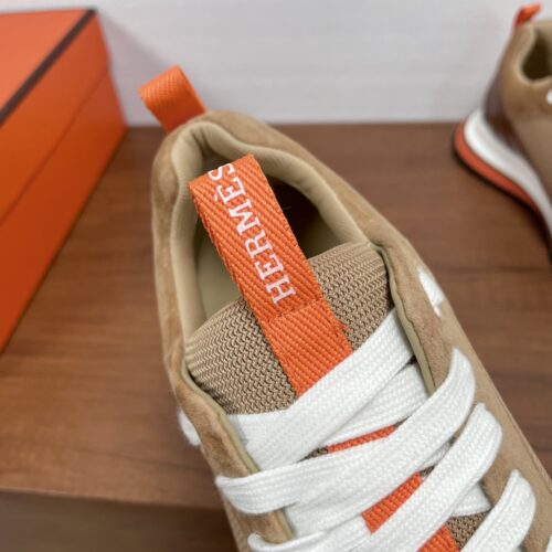 Hermes Le Sneakers Brown Men’s Shoes - Image 5