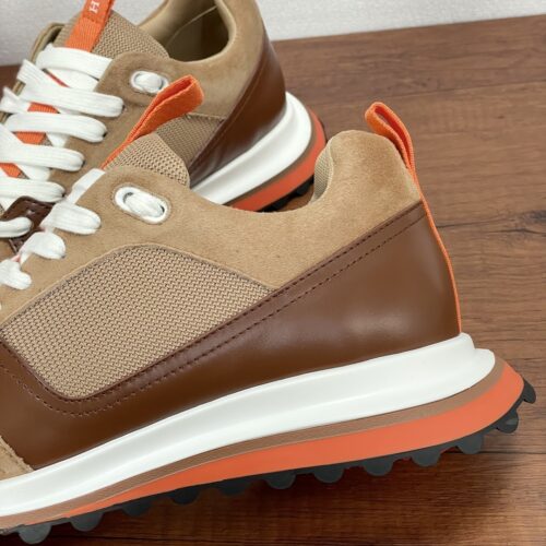 Hermes Le Sneakers Brown Men’s Shoes - Image 4