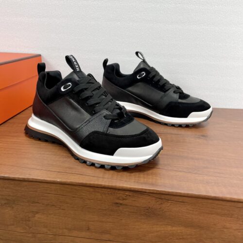 Hermes Le Sneakers Black Men’s Shoes - Image 8