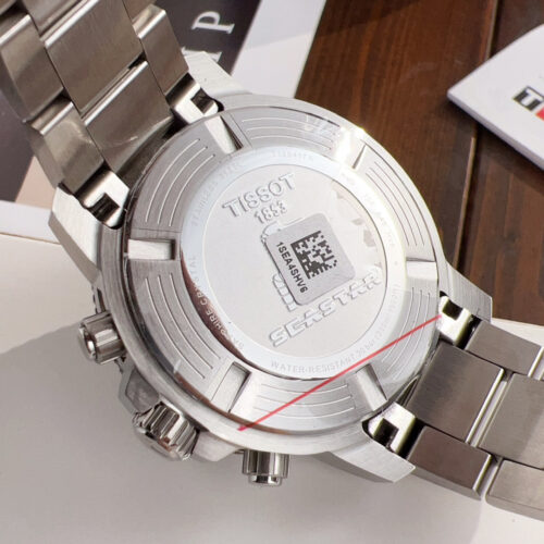 Tissot Seastar T120.417.11.041.01 Blue Dial Chronograph Men's Watch 45.5mm - Image 6