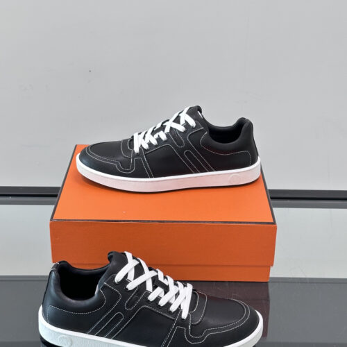 Hermes Join Black Men's Casual Shoes - Image 7
