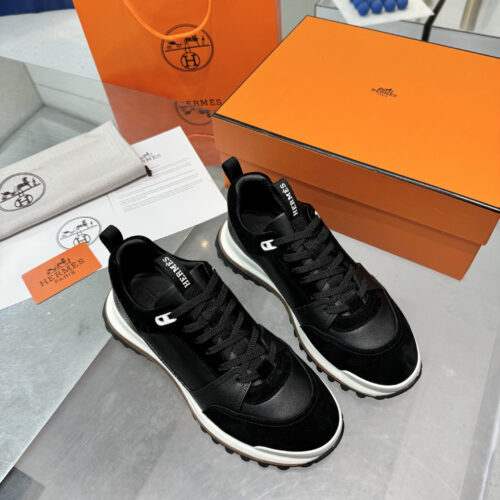 Hermes  Men's Sneakers Shoes - Image 8