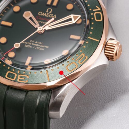 Omega Seamaster Diver 300M Automatic Green Men's Watch 210.92.42.20.10.001 - Image 8