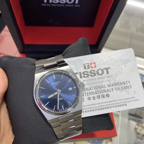 Tissot Classic PRX/316L Blue Stainless Steel Watch T137.410.11.041.00 (40mm) - Image 4