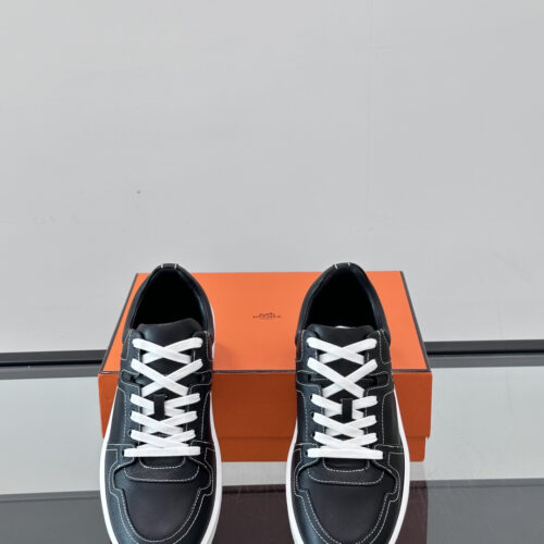 Hermes Join Black Men's Casual Shoes - Image 5