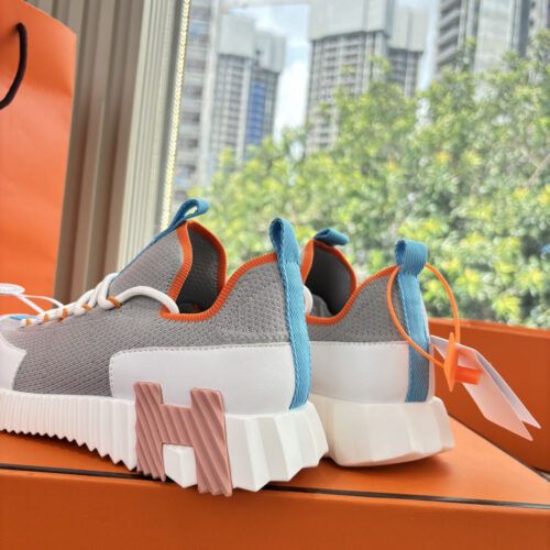 Hermes Lift Slip-On bouncing Gray Men’s Women’s Shoes - Image 3