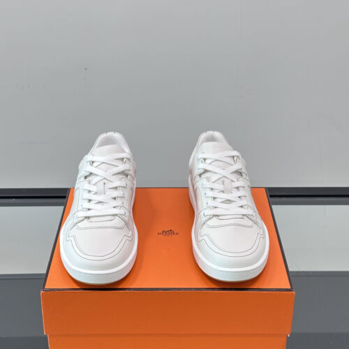 Hermes Join White Men's Casual Shoes - Image 3
