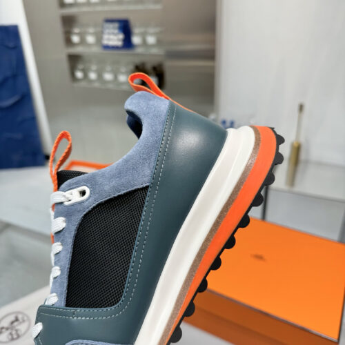 Hermes  Men's Sneakers Shoes - Image 7
