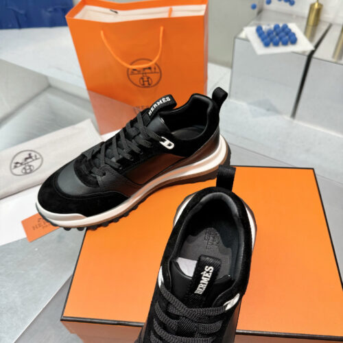 Hermes  Men's Sneakers Shoes - Image 7