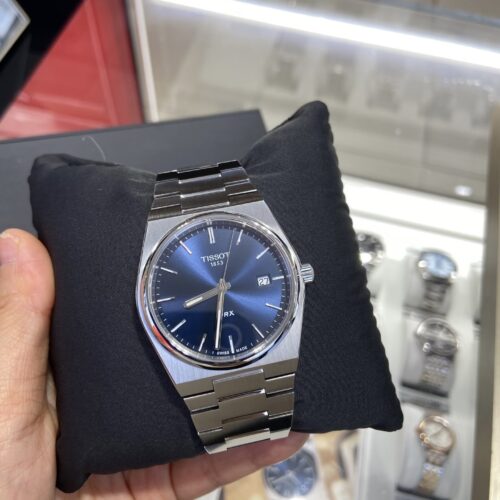 Tissot Classic PRX/316L Blue Stainless Steel Watch T137.410.11.041.00 (40mm) - Image 5