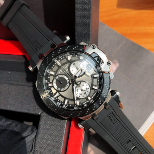 TISSOT T-RACE T1154172705100 BLACK DIAL 43mm SAPPHIRE CRYSTAL WATCH - Image 7