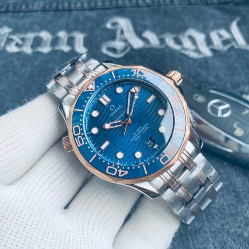 OMEGA Seamaster Series Black/Blue 300m Diving Men's Watch - Image 6