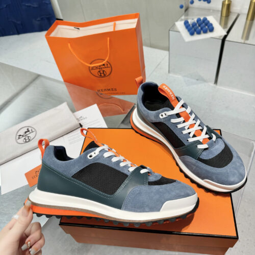 Hermes  Men's Sneakers Shoes - Image 6