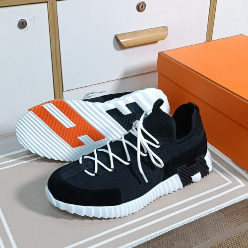 HERMES BOUNCING SNEAKER GRIS OSMIUM Men's Women's Shoes - Image 6