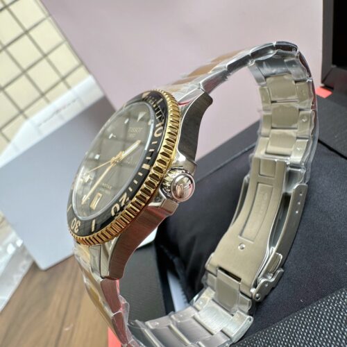 TISSOT SEASTAR 1000 MENS WATCH Automatic mechanical STEEL TWO TONE STRAP BLACK DIAL T120.210.21.051.00 - Image 5