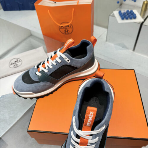Hermes  Men's Sneakers Shoes - Image 5