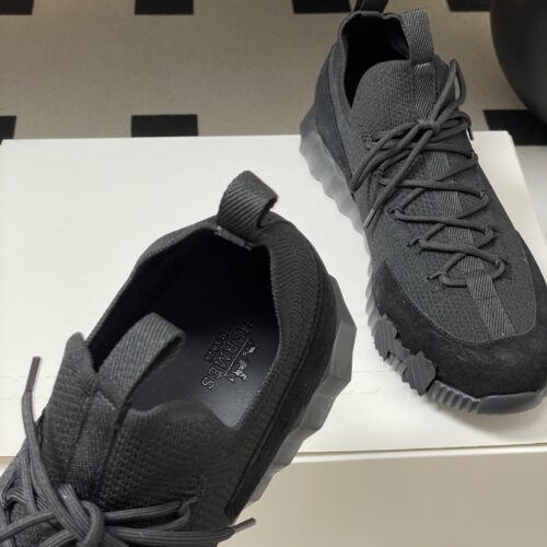 HERMES LIFT Men’s Women’s SNEAKER Shoes Black NEW BOXED - Image 7