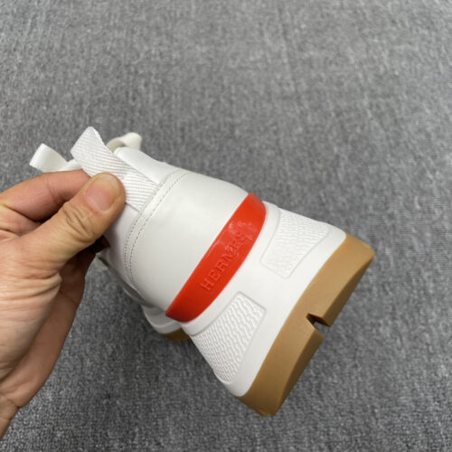 Hermes Men's White Athletic Shoes - Image 5