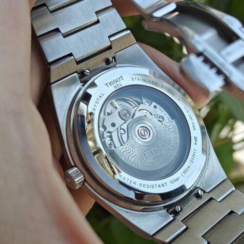 TISSOT PRX POWERMATIC 80 SS 40 MM BLACK DIAL AUTOMATIC WATCH T137.407.11.051.00- - Image 3