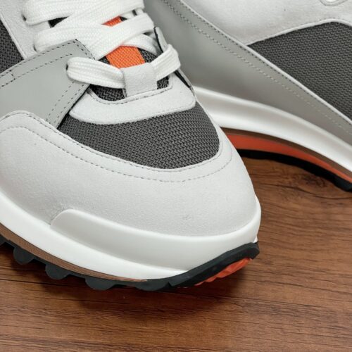 Hermes Le Sneakers White/Gray Men’s Shoes - Image 3