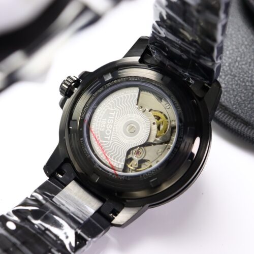 TISSOT SEASTAR 1000 POWERMATIC 80 40 MM BLACK DIAL SS WATCH T120.807.11.051.00 - Image 4