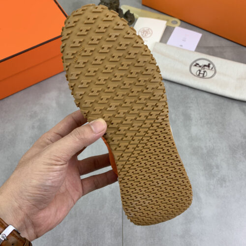 Hermes JET H Suede Men's Women's Sneakers Shoes - Image 3