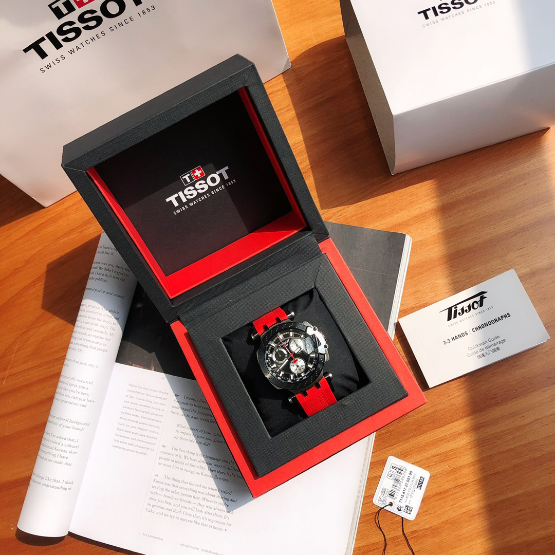 TISSOT T-RACE T1154172705100 Black DIAL 43mm SAPPHIRE CRYSTAL WATCH