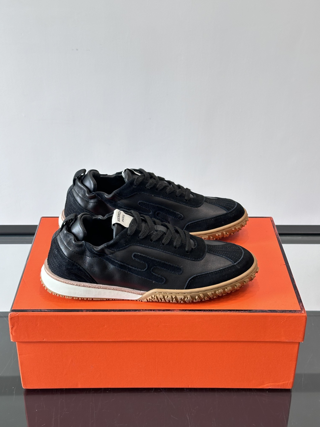 9 Hermes Jet Sneakers for Black Men’s Women’s Shoes - Image 1